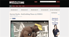 Desktop Screenshot of muscletime.com